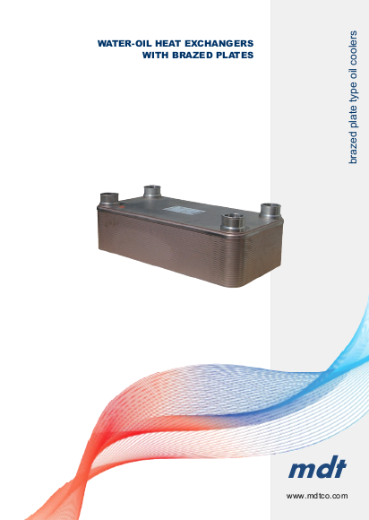 BROCHURE plate oil coolers Serie-M (pdf)