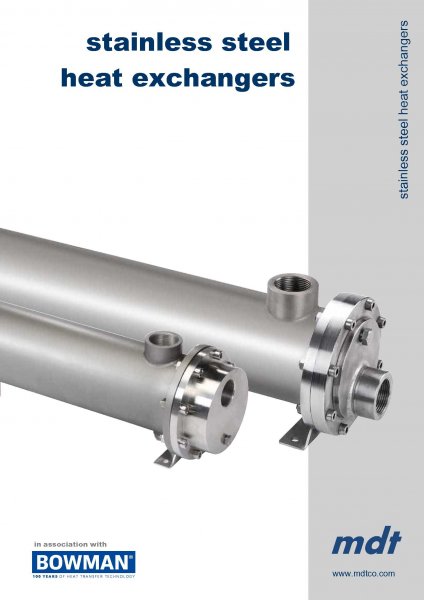 BROCHURE Fully stainless steel tubular heat exchangers (pdf)